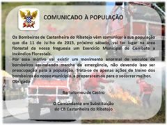 exerccio municipal de combate a incndios florestais